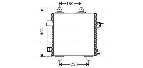Конденсатор AVA COOLING TOA5414D