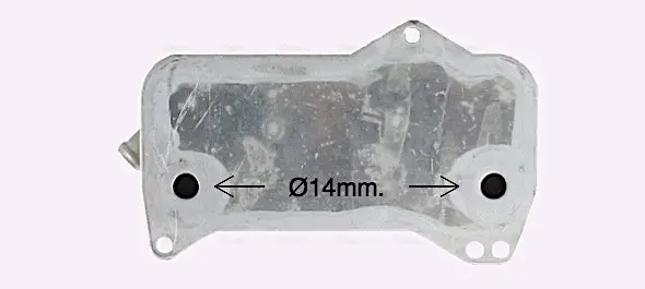 AVA VW Оливний радіатор (без корпуса) Audi A3, Q3, Sharan, Tiguan 07- AVA COOLING VN3419 (фото 1)
