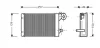 Радиатор отопителя VW POLO/TRANSP ALL 80-94 VW6062 (Ava) AVA COOLING VN6062 (фото 1)