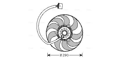 Вентилятор AVA COOLING VN7520 (фото 1)