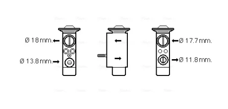 Клапан AVA COOLING VO1162