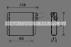 Радиатор отопителя салона Volvo S60 (10-), S80 (06-), XC60 (08-),XC70 (07-)/Rang AVA COOLING VOA6163 (фото 1)