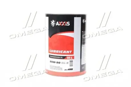 Масло трансмисс. 85w-90 (Канистра 10л) AXXIS Ax-1012