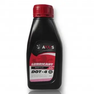 Гальмівна рідина DOT-4 0,5л 26461.0.500 AXXIS Ax-1022