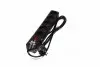 Мережевий фільтр-подовжувач з USB2 Optima Base 5 1,8m BLACK провід 3*0,75мм2<> AXXIS Ax-1266 (фото 2)