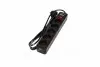 Мережевий фільтр-подовжувач з USB2 Optima Base 5 1,8m BLACK провід 3*0,75мм2<> AXXIS Ax-1266 (фото 4)