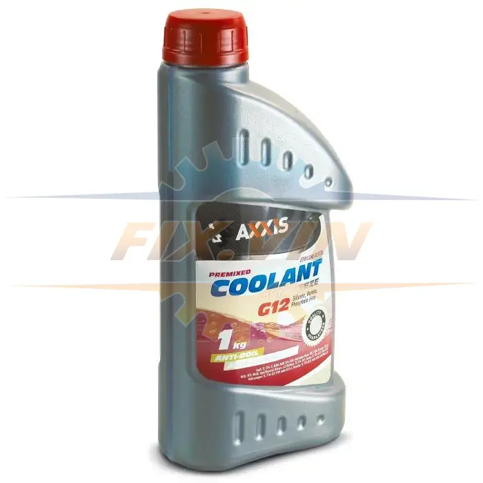 Антифриз G12 -30C красный 1л AXXIS AX-2001 (фото 1)