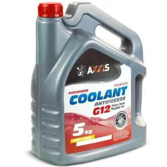 Антифриз G12 -30C красный 5л AXXIS AX-2002