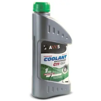 Антифриз зеленый G11 Сoolant 1л AXXIS AX-2004