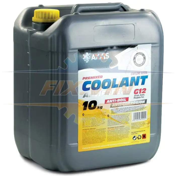 Антифриз G12 Сoolant -30°C 10л AXXIS AX-2009 (фото 1)