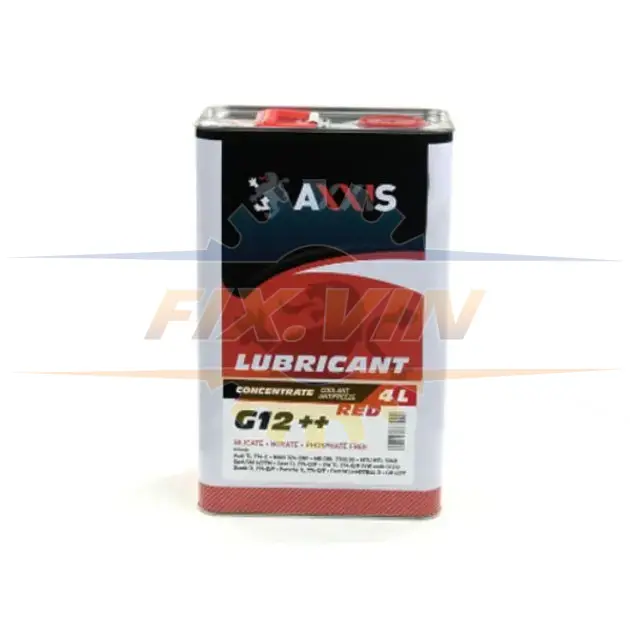 Антифриз RED концентрат G12++ -80C 4л AXXIS AX-2086 (фото 1)