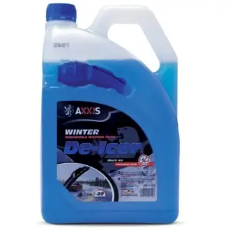 Омыватель стекла зимний -22 Black ice 4л AXXIS AX-2099
