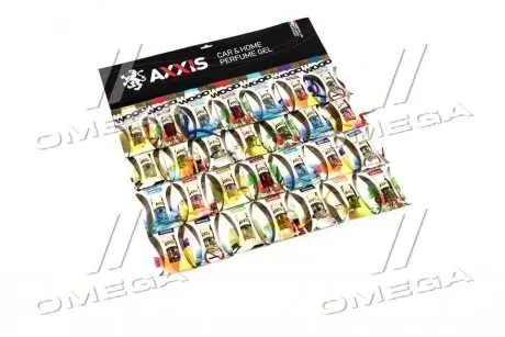 Ароматизатор "MIX Wood" на планшеті 28шт AXXIS AX-2112