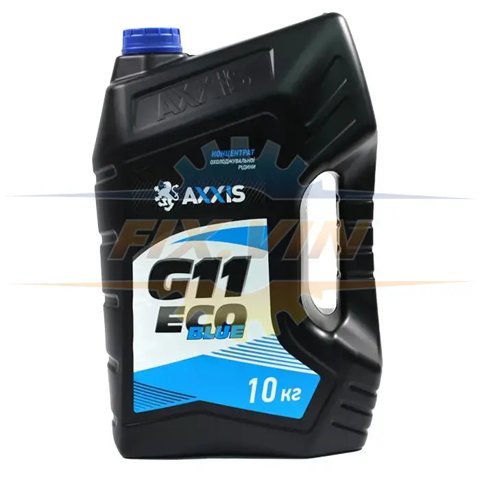 Антифриз ECO BLUE G11 концентрат -80C 10л AXXIS AX-P999-G11B ECO10л (фото 1)