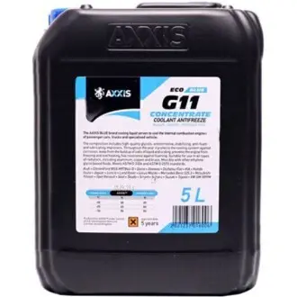 Антифриз ECO BLUE G11 концентрат -80C 5л AXXIS AX-P999-G11B ECO5l