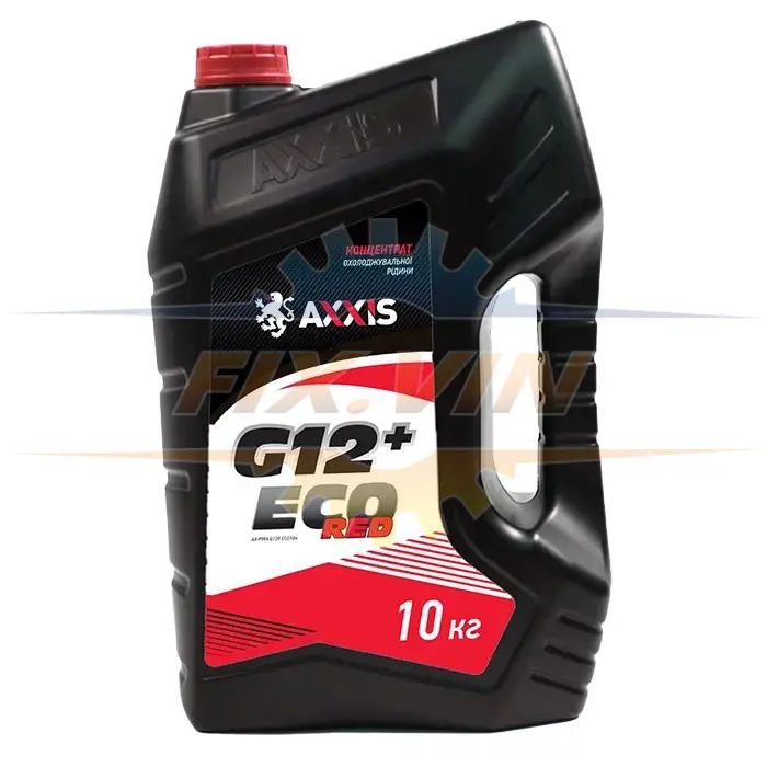 Антифриз ECO RED G12+ концентрат -80C 10л AXXIS AX-P999-G12R ECO10л (фото 1)