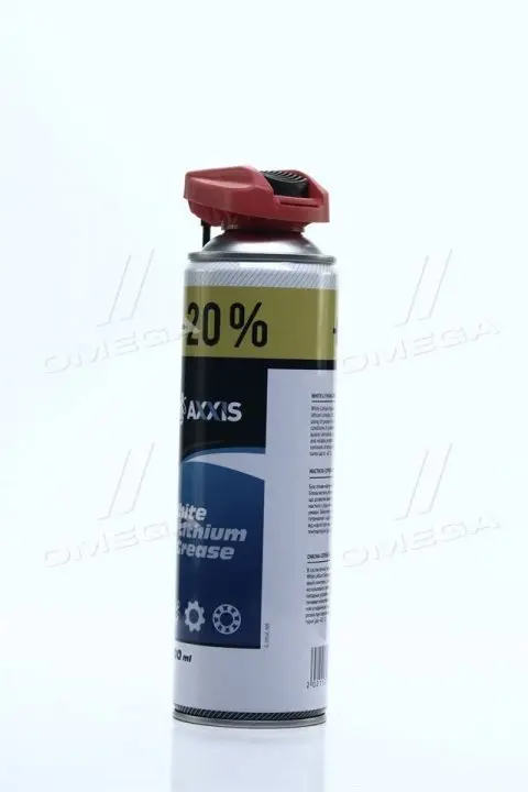 Мастило-спрей біле літієве (носик) +20 500ml <> AXXIS G-2014C-500 (фото 1)