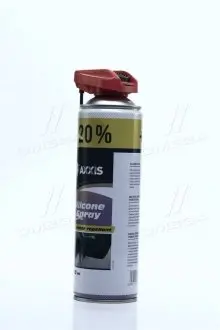 Мастило силіконове для гумових ущільнювачів та ременів +20% 500ml (носик) <> AXXIS G-2018-500