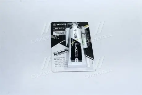 Герметик прокладок 85гр чорний + клей у подарунок AXXIS VSB-013