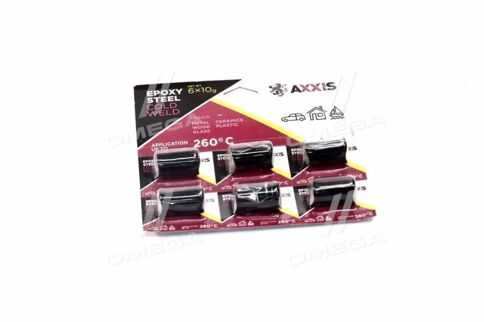 Холодне зварювання (планшет 6шт * 10гр) AXXIS VSB-017 (фото 1)