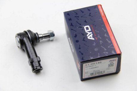 Наконечник рул лев (L=75mm, кон 13.2*17.2) Audi A3/VW Golf IV/Skoda Octavia (96-05) AYD 91-00146 (фото 1)