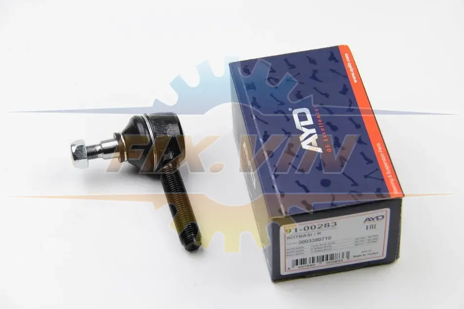Наконечник рулевой тяги правый MB W124/BMW 5,6,7,8 E21-E34 (-97) (внутр.) AYD 91-00283 (фото 1)