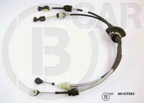 Трос привода коробки передач B CAR 001CT051