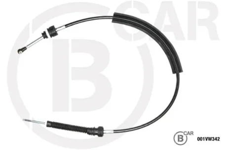Трос привода коробки передач B CAR 001VW342