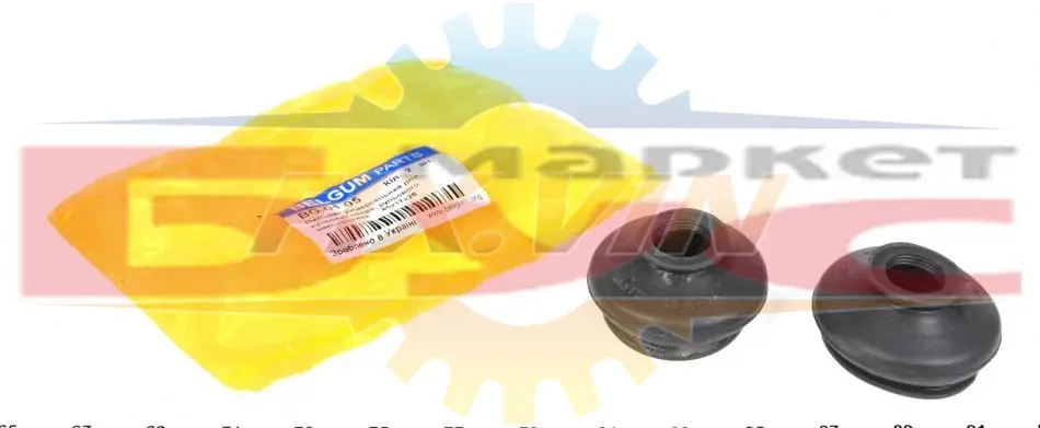 Пильовик кульової опори BELGUM PARTS BG0105 (фото 1)