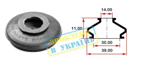 Пильовик кульової опори BELGUM PARTS BG0116