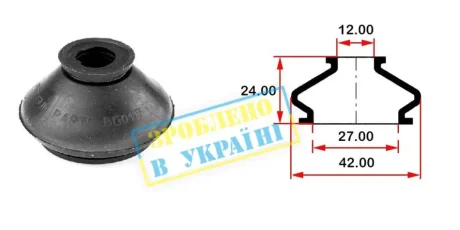 Пильовик кульової опори BELGUM PARTS BG0117