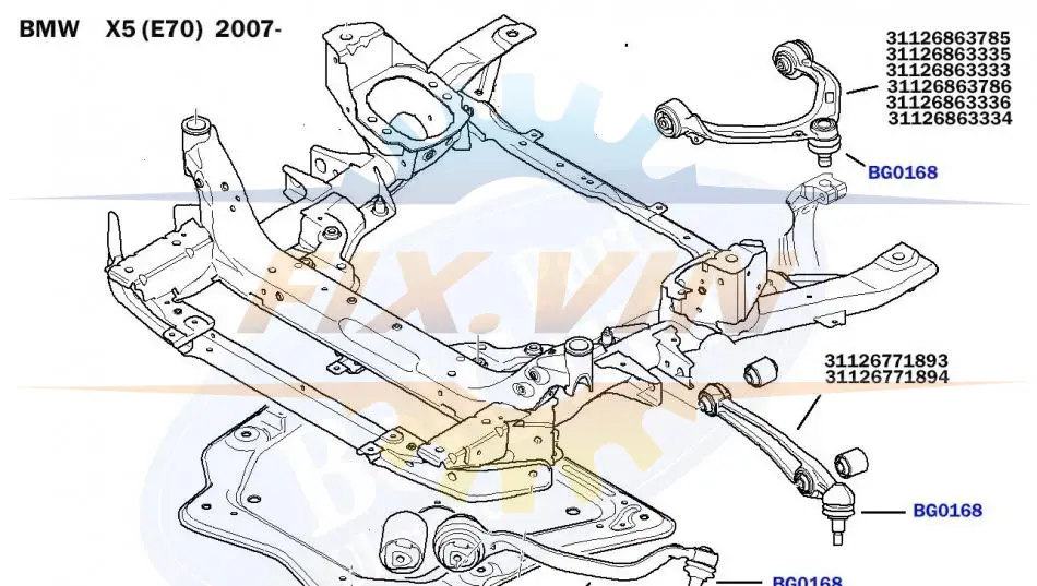 Пильовик кульової опори BELGUM PARTS BG0168 (фото 1)