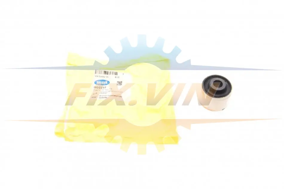 Сайлентблок амортизатора (заднього/нижнього) VW Caddy 03- (12x42/30x40) BELGUM PARTS BG2237 (фото 1)