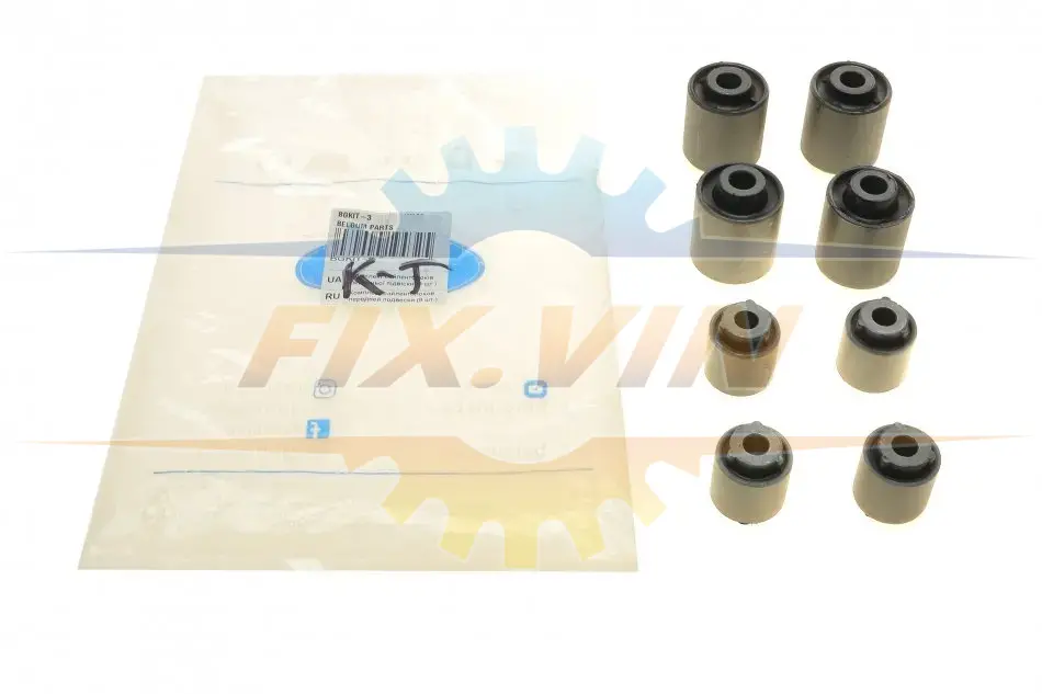 Комплект сайлентблоків передньої підвіски (8 шт.) Mitsubishi Galant 9204 BELGUM PARTS BGKIT-3 (фото 1)