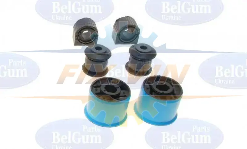 Комплект сайлентблоків передньої підвіски VW Caddy/Golf 5,6/Passat 6,7,Alltrack/Tiguan/Touran,CC BELGUM PARTS BGKIT-9 (фото 1)