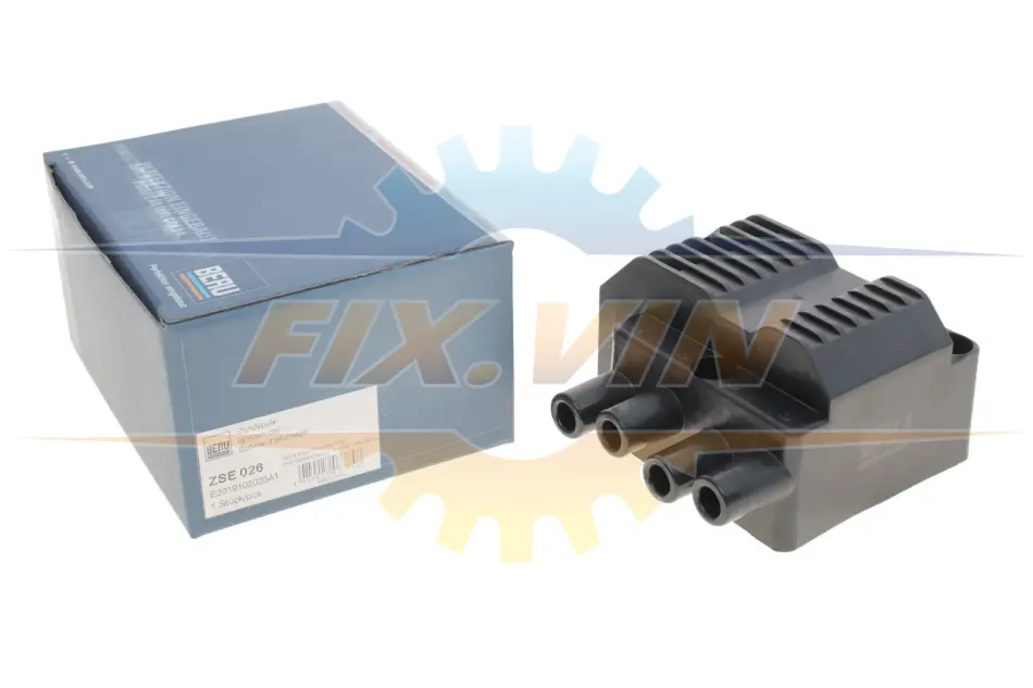 Котушка запалювання Opel Astra F/G/Corsa A/B 1.2-1.6 93-02 BERU ZSE026 (фото 1)