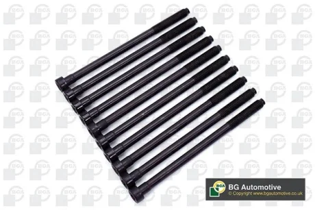 Комплект болтів з головкою системи TORX з чорного металу BGA BK2362