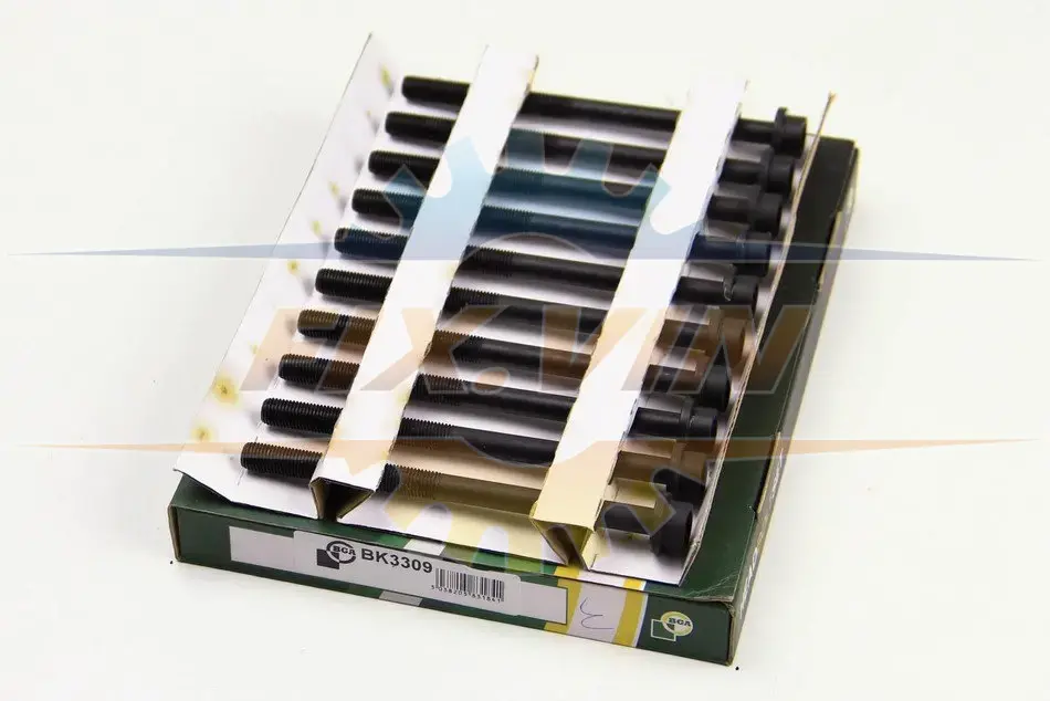 Комплект болтів з головкою системи TORX з чорного металу BGA BK3309 (фото 1)