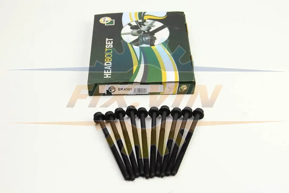 Болти головки блоку VW Caddy II/Golf IV/V 1.4/1.6i 96- (10шт.) BGA BK4301 (фото 1)