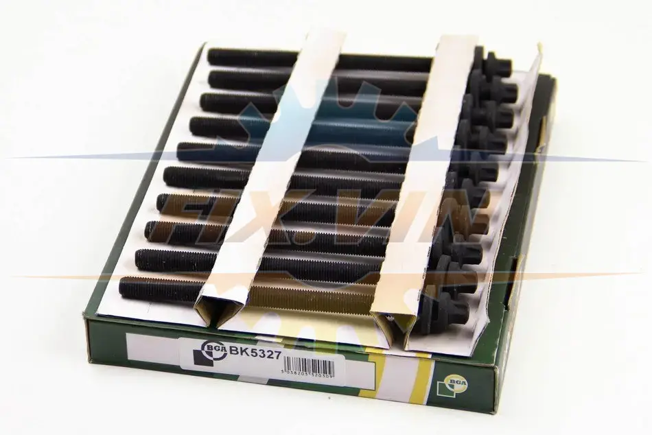 Комплект болтів з головкою системи TORX з чорного металу BGA BK5327 (фото 1)