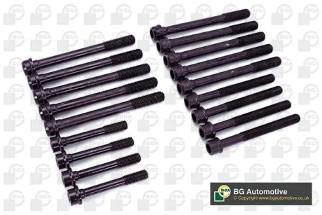 Болти ГБЦ, комплект Jeep Cherokee 2.5TD 88-01 BGA BK6349