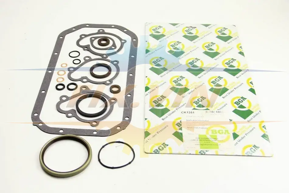 Комплект прокладок Combo/Astra F/Corsa A/B/Vectra A/B 1.5/1.7 D/TD 87-02 (нижній) BGA CK1351 (фото 1)