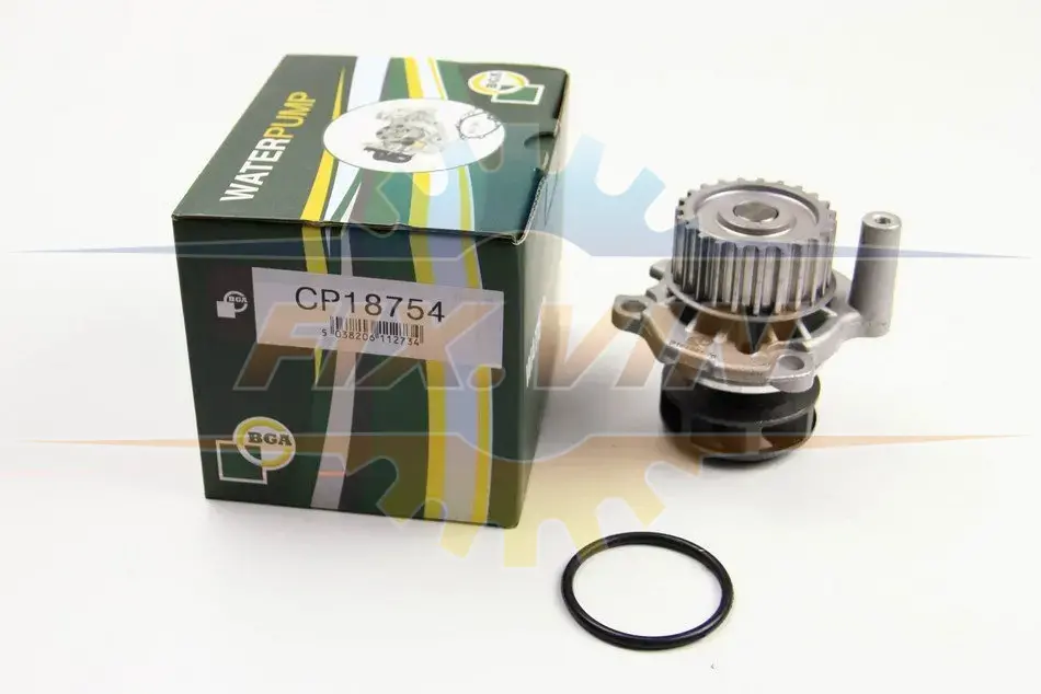Водяний насос Caddy III/T5 03-/Golf IV/Passat B5/A4/A6 1.8T/2.0i 03- BGA CP18754 (фото 1)