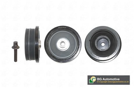 Шків колінвалу BMW 3,5,X3 E46/E91 01-12 (+ болт) BGA DP0374K