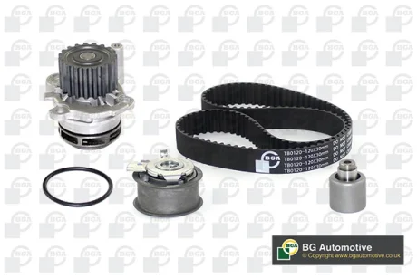 Комплект ГРМ (+помпа) OCTAVIA I/CADDY III 1.9-2.0 TDI 00-10 BGA TB0120CPK-2