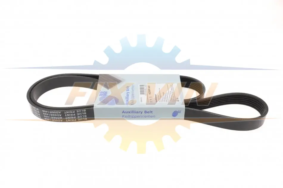 Ремінь генератора поліклиновий BLUE PRINT AD06R1400 (фото 1)