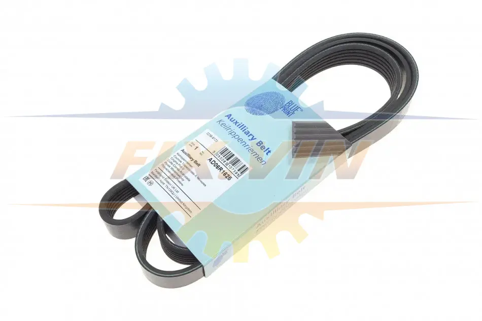 Ремінь генератора поліклиновий BLUE PRINT AD06R1625 (фото 1)