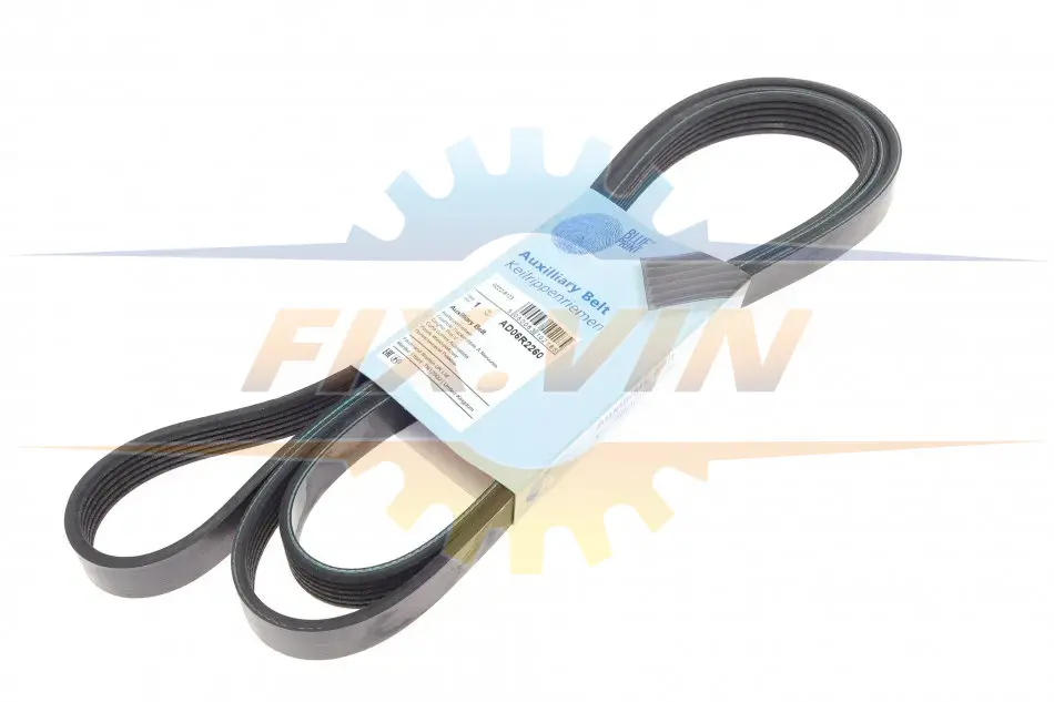 Ремінь генератора поліклиновий BLUE PRINT AD06R2260 (фото 1)