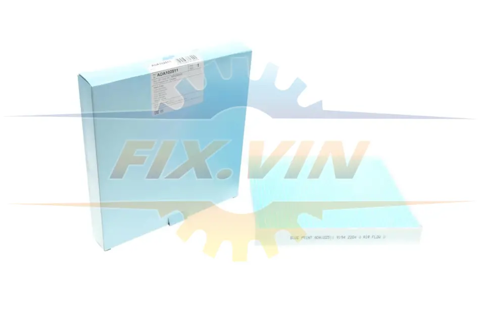 Фільтр салону Chrysler Grand Voyager 2.8CRDI/3.6 24V 07- BLUE PRINT ADA102511 (фото 1)