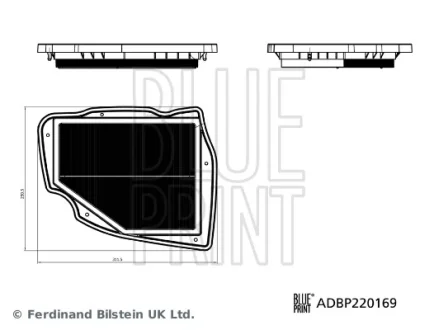 Blue Print Повітряний фільтр BLUE PRINT ADBP220169